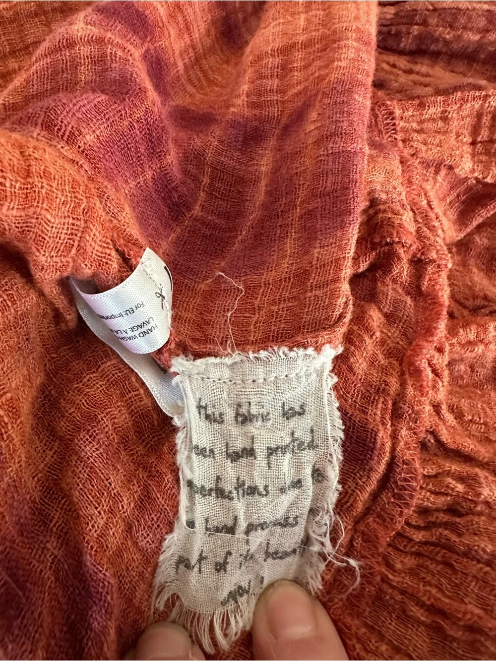 Free People Sashi Tie Dye Kimono, Small